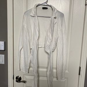 Prettylittlethings Cropped Shirt